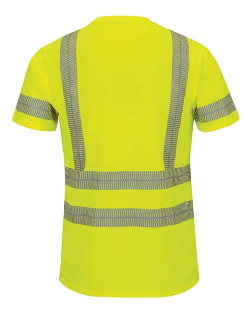 Red Kap Men's High Visibility Short Sleeve T-Shirt SVY4
