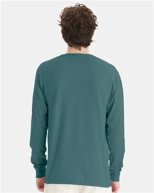 ComfortWash by Hanes Unisex Garment-Dyed Long Sleeve T-Shirt GDH200