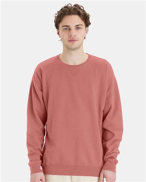 ComfortWash by Hanes Unisex Garment-Dyed Crewneck Sweatshirt GDH400