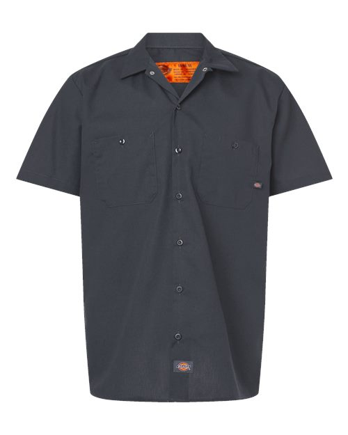 Dickies Men's Tall Industrial Short Sleeve Work Shirt S535T