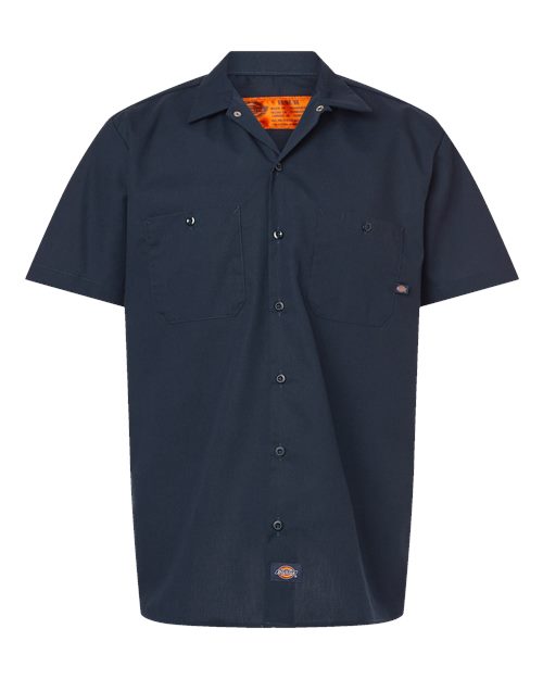 Dickies Men's Tall Industrial Short Sleeve Work Shirt S535T