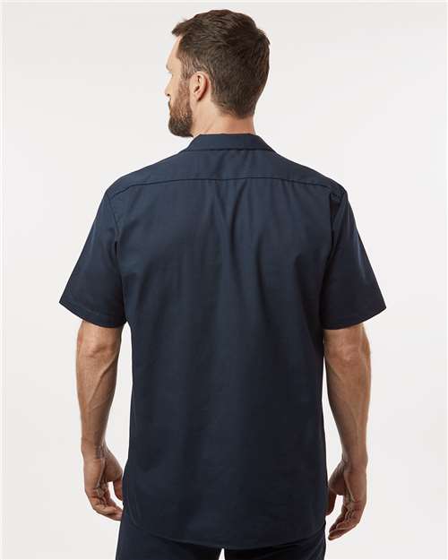 Dickies Men's Tall Industrial Short Sleeve Work Shirt S535T