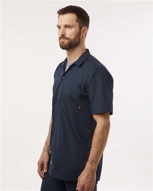 Dickies Men's Tall Industrial Short Sleeve Work Shirt S535T