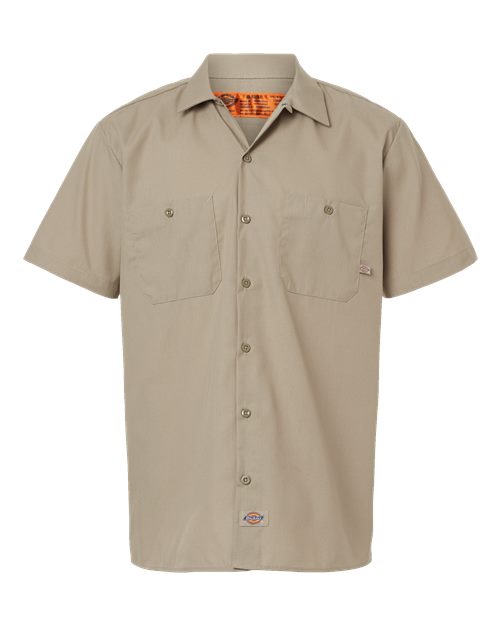 Dickies Men's Tall Industrial Short Sleeve Work Shirt S535T