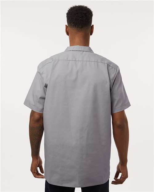 Dickies Men's Tall Industrial Short Sleeve Work Shirt S535T