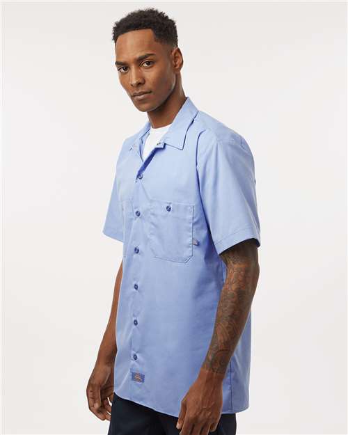 Dickies Men's Tall Industrial Short Sleeve Work Shirt S535T