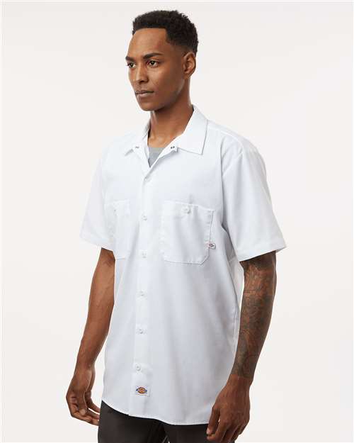 Dickies Men's Tall Industrial Short Sleeve Work Shirt S535T