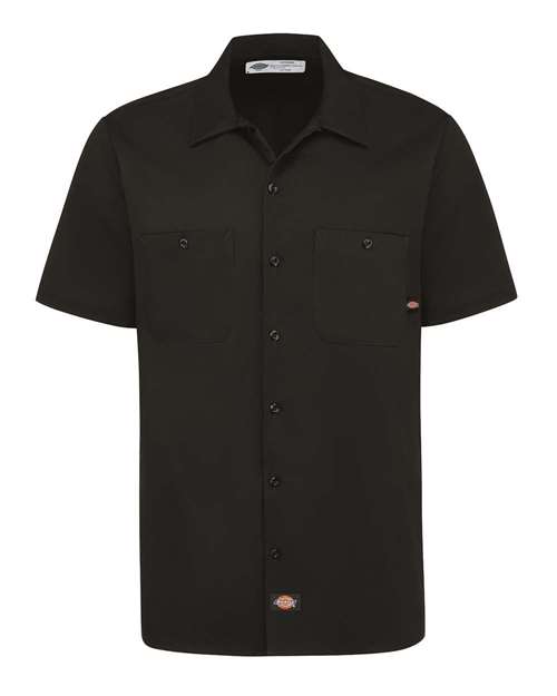 Dickies Men's Industrial Short Sleeve Cotton Work Shirt S307