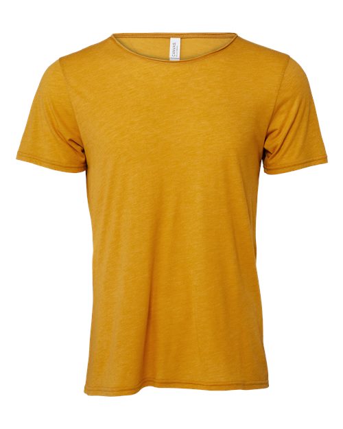 BELLA + CANVAS Unisex FWD Fashion Triblend Raw Neck Tee 3414