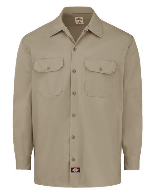 Dickies Men's Heavyweight Cotton Long Sleeve Shirt 5549