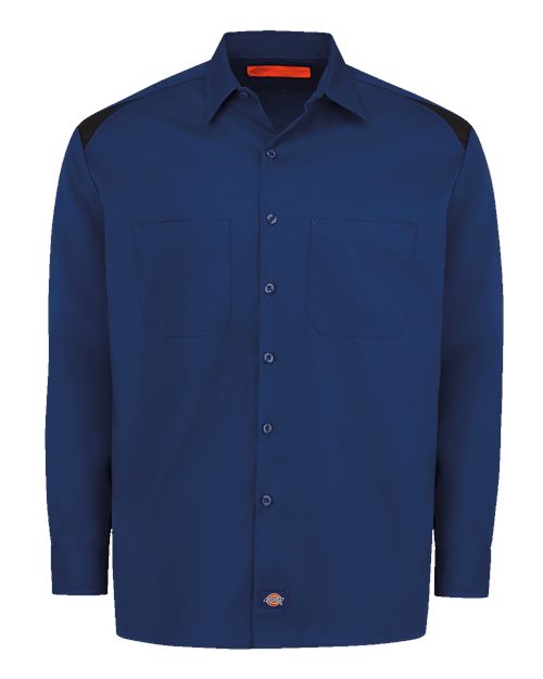 Dickies Men's Tall Long Sleeve Performance Team Shirt 6605T