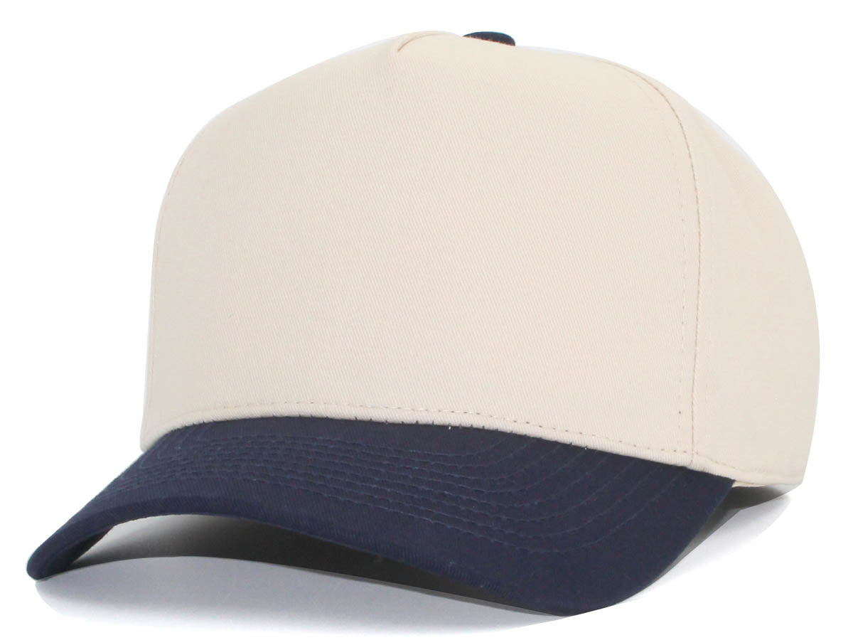 Custom Embroidered Two-Tone A-Frame Snapback Hat