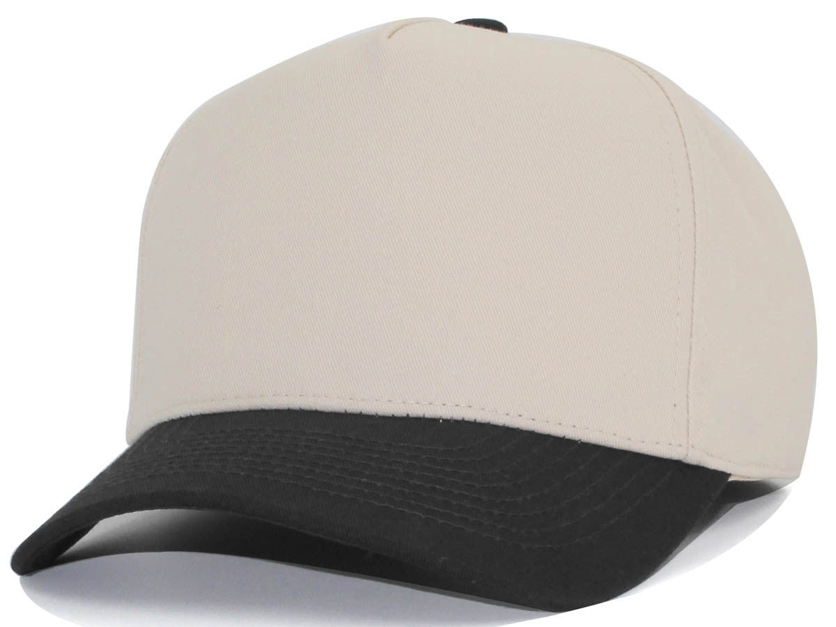 Custom Embroidered Two-Tone A-Frame Snapback Hat