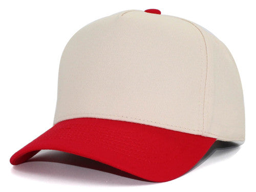 Custom Embroidered Two-Tone A-Frame Snapback Hat
