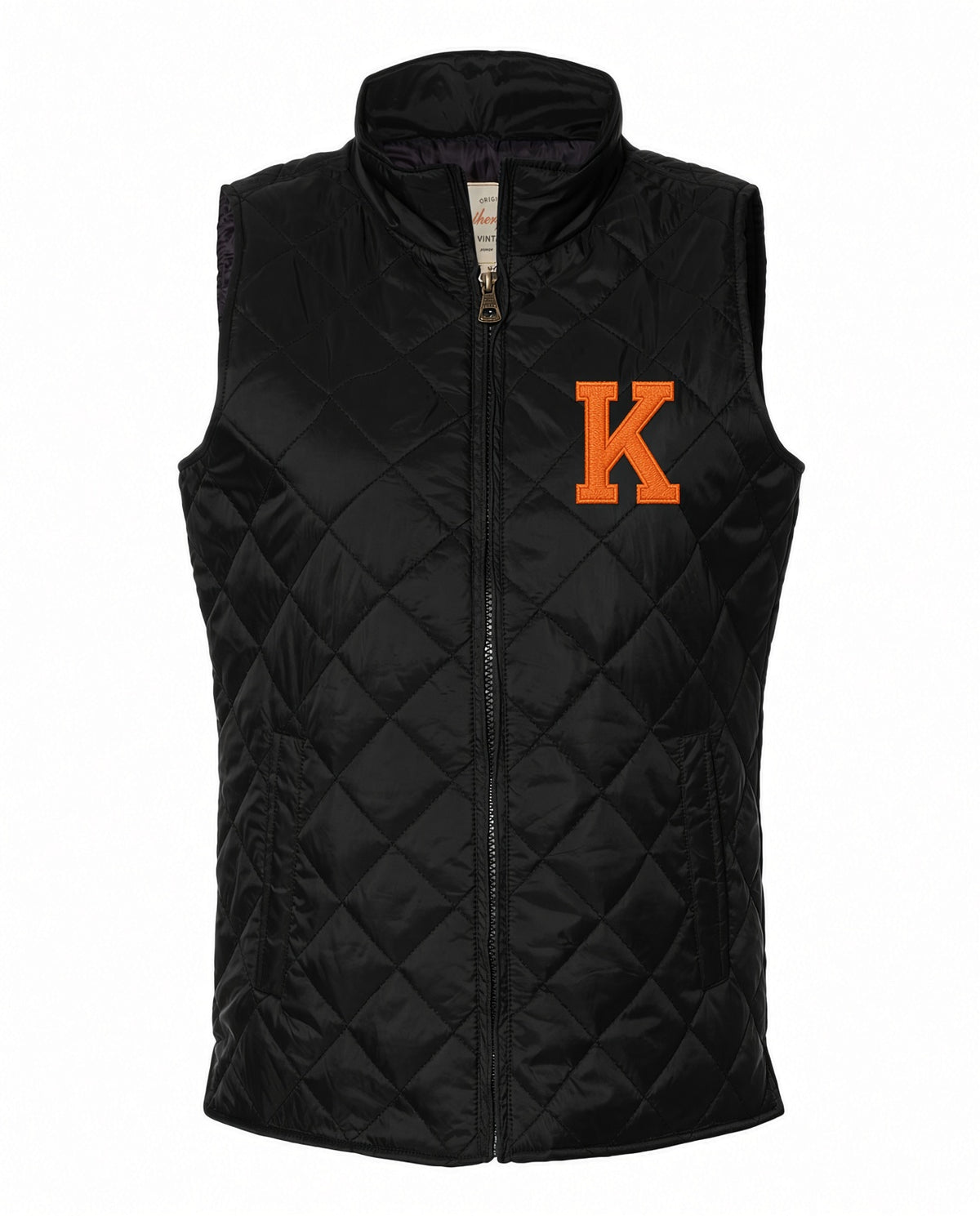 Kirksville Tigers K Quilted Puffer Vest