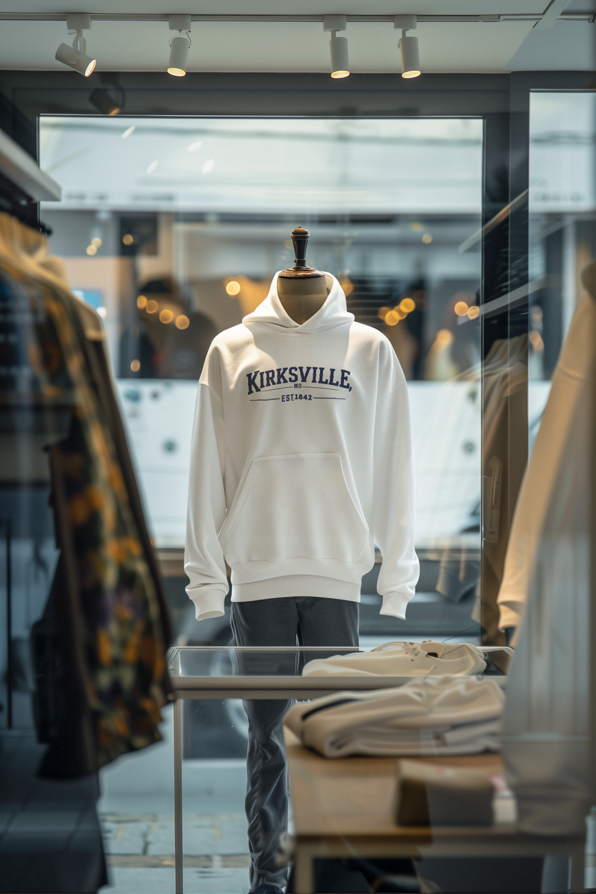 Kirksville, MO Heavyweight Hoodie – Cozy Unisex Fleece | Local Apparel by Vivid Expressions, LLC