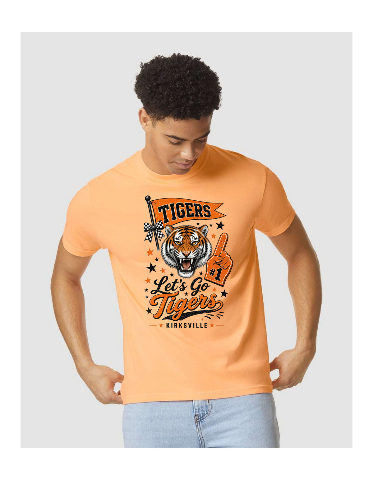 Let's Go Tigers Kirksville Game Day Shirt
