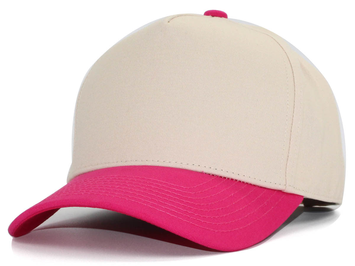 Custom Embroidered Two-Tone A-Frame Snapback Hat