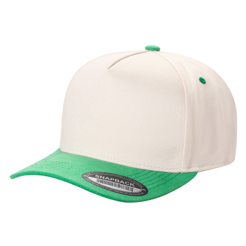 Custom Embroidered Two-Tone A-Frame Snapback Hat
