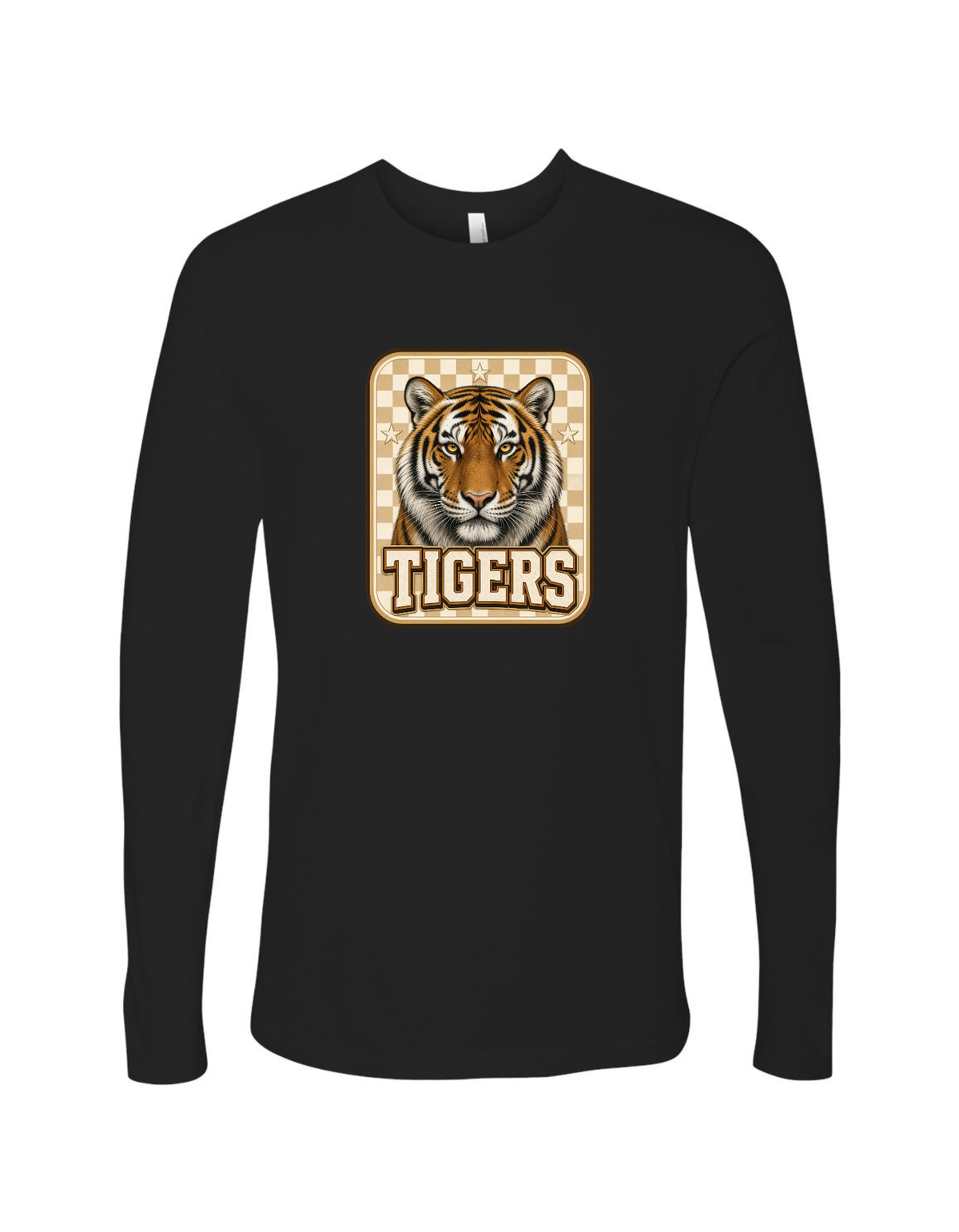 Kirksville Tigers Checkered Portrait Shirt
