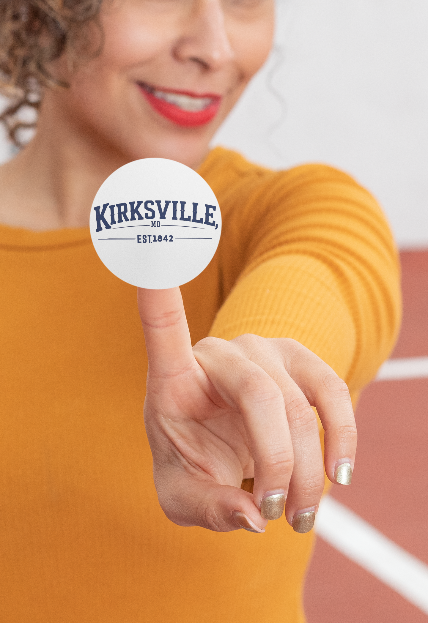 Kirkville MO College Logo Sticker - 3", Perfect for Laptops & Water Bottles/ Kirkville MO College Sticker - 3" Laptops & Water Bottles