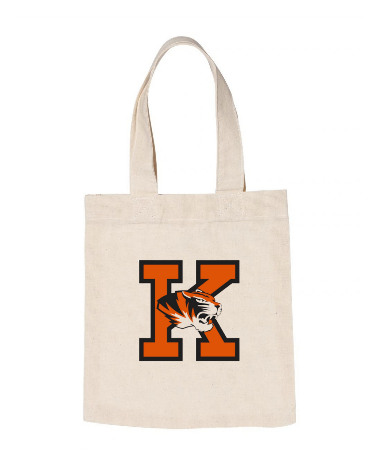 Kirksville Tigers Natural Canvas Tote