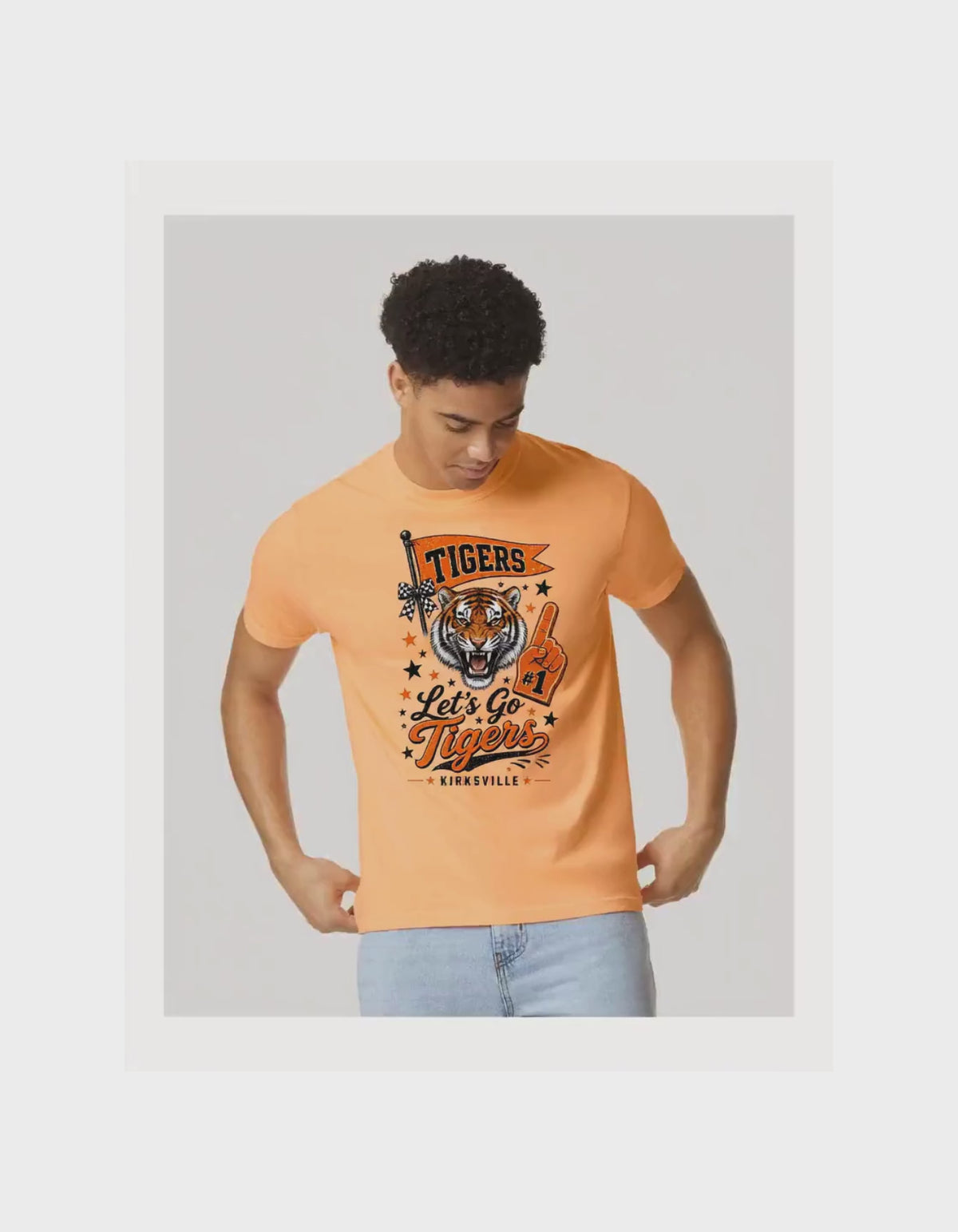 Let's Go Tigers Kirksville Game Day Shirt